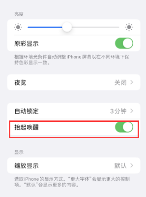 鹿城苹果授权维修站分享iPhone轻点无法唤醒怎么办