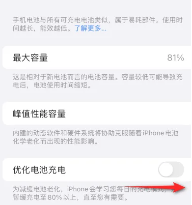 鹿城苹果15维修分享iPhone15充电到80%就充不进电了怎么办 