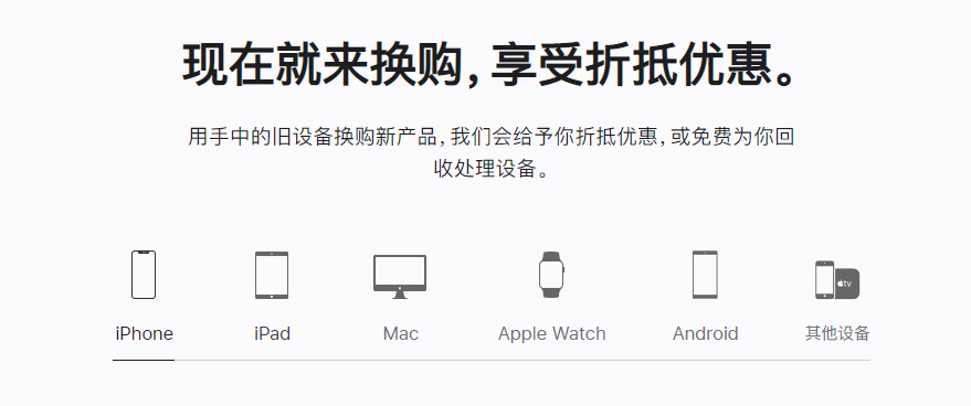 鹿城苹果手机维修分享iPhone以旧换新的去处 